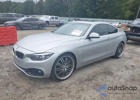 2019 BMW 430I z USA, uszkodzony, nr VIN WBA4W3C53KAF92175